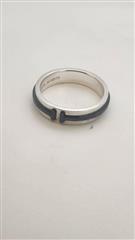 Tiffany & Co. Gent's Silver Ring 925 Silver 6.41g Size:9.5